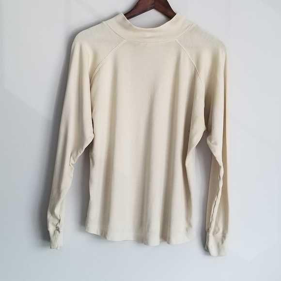Smartwool Turtleneck Beige 